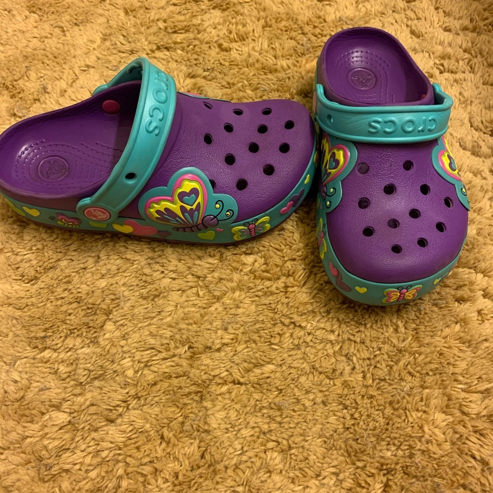 Crocks for girls size 13 . $12 for any one